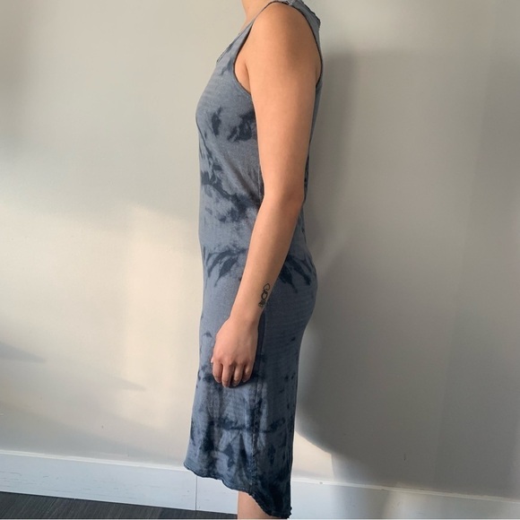 🌼 ROOTS Grey Tie-Dye Dress - Women’s Size Small  🌼 - Picture 4 of 14